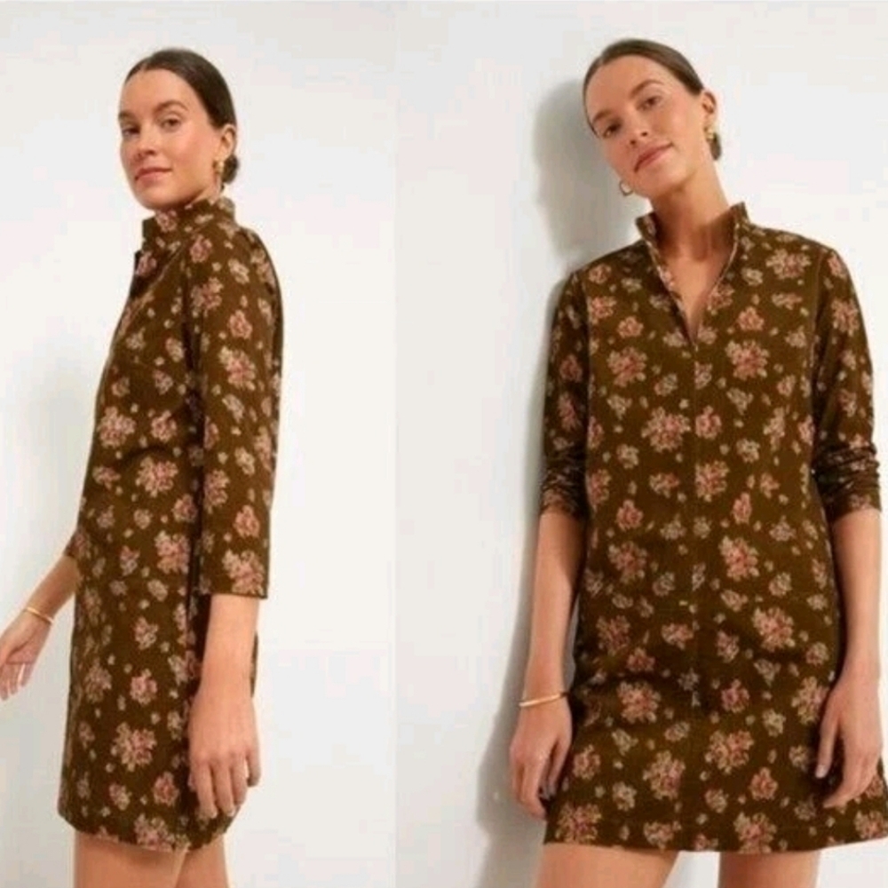 NWT Tuckernuck Hazel Bouquet Corduroy Clifton Dress